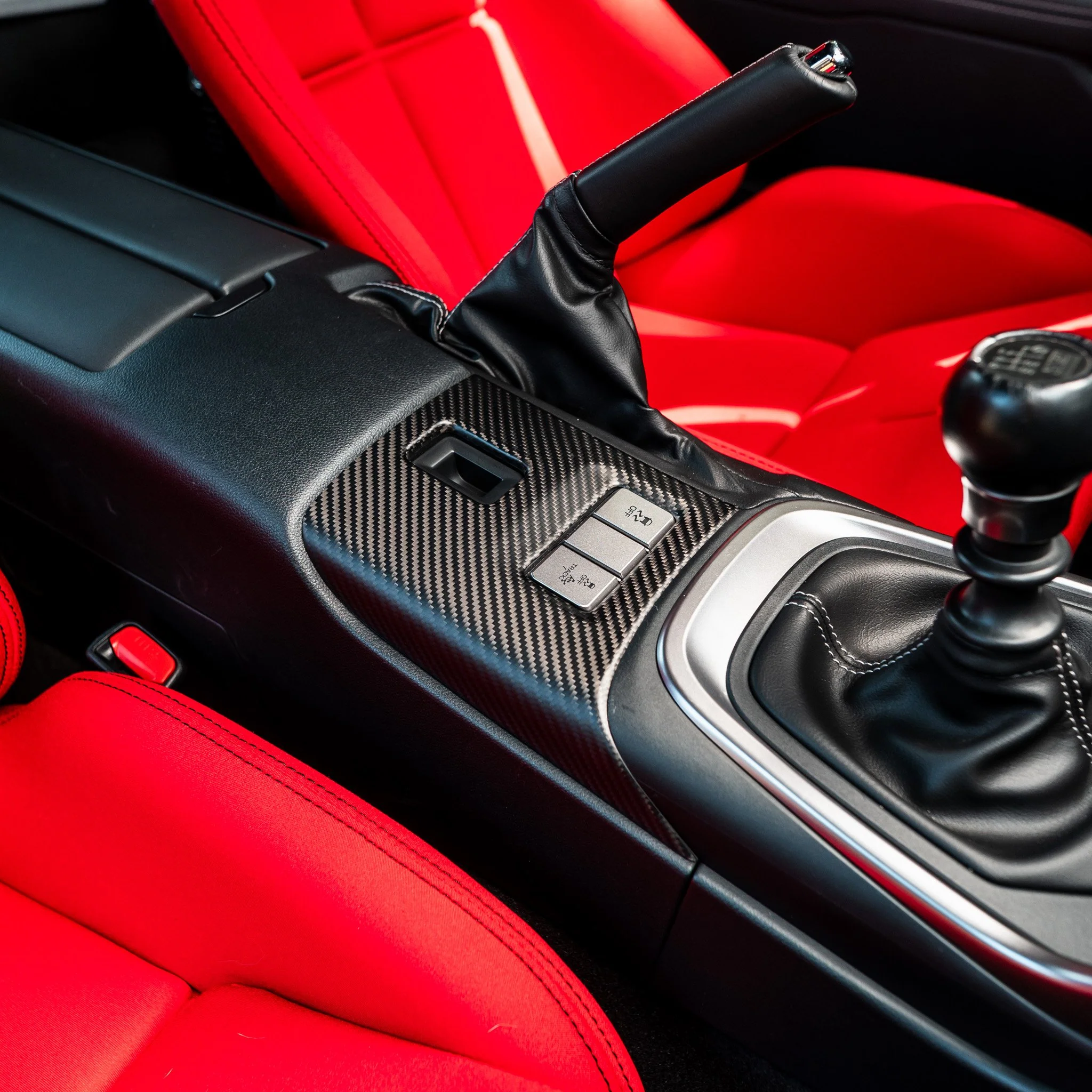 Driven.Media Carbon Fiber Center Console Cover - 2022+ Toyota GR86 / Subaru BRZ - Image 8