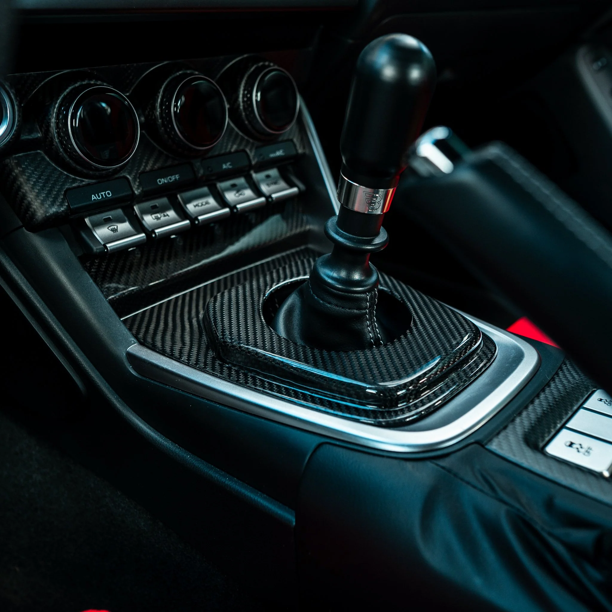 Driven.Media Carbon Fiber V2 Manual Shifter Trim - 2022+ Toyota GR86 / Subaru BRZ - Image 10