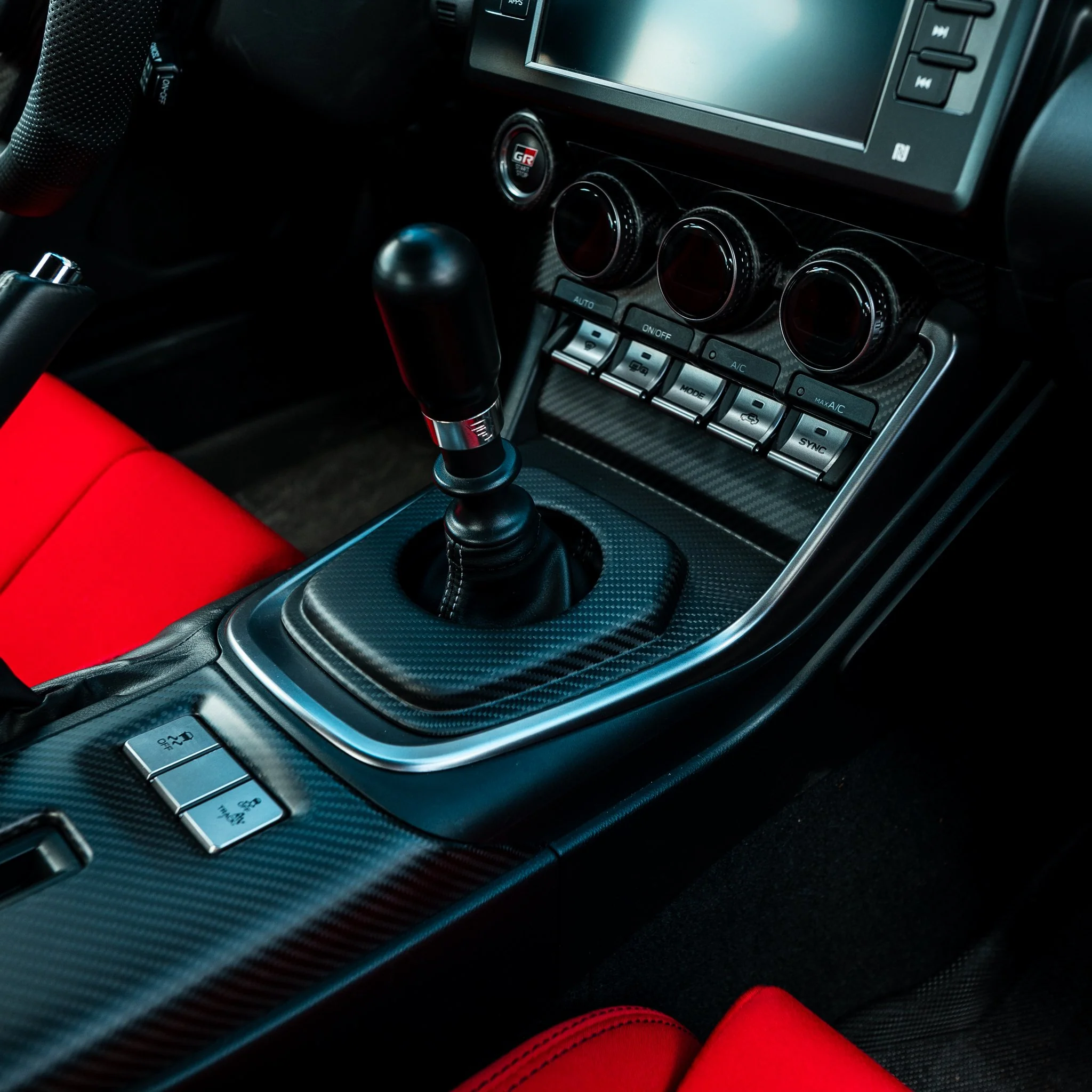 Driven.Media Carbon Fiber V2 Manual Shifter Trim - 2022+ Toyota GR86 / Subaru BRZ - Image 8
