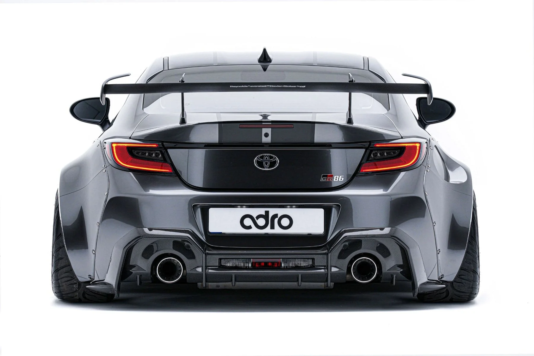 ADRO ZN8/ ZD8 AT-R1 Carbon Swan Neck GT Wing - 2022+ Subaru BRZ / Toyota GR86 - Image 5