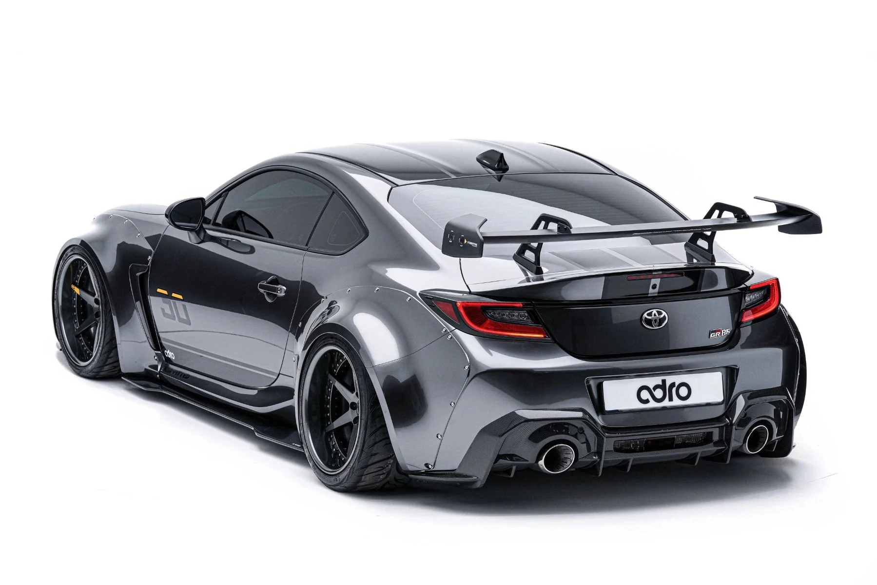 ADRO ZN8/ ZD8 AT-R1 Carbon Swan Neck GT Wing - 2022+ Subaru BRZ / Toyota GR86 - Image 6