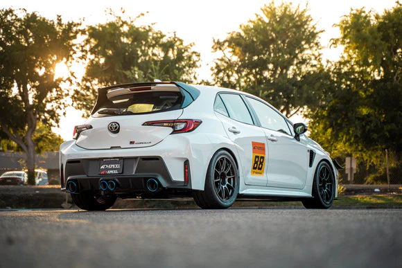 APEXI N1 Evo Extreme Valved Quad Exit Catback Exhaust System (Resonated & Nonresonated) - 2023+ Toyota GR Corolla - Image 11