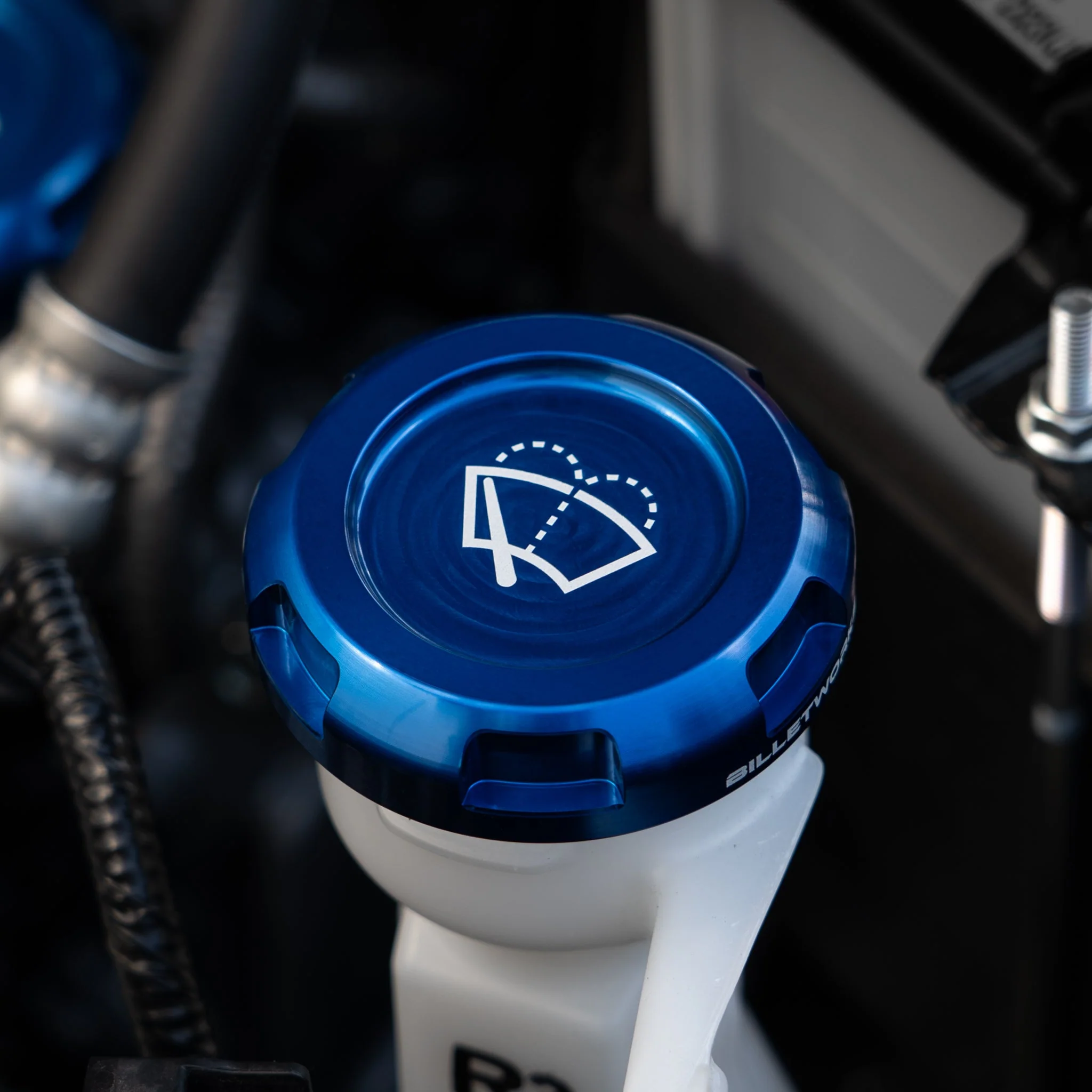 Billetworkz Wiper Fluid Reservoir Cap - 2013-2021 Scion FR-S / Toyota 86 / Subaru BRZ / 15-21 WRX / STI - Image 9